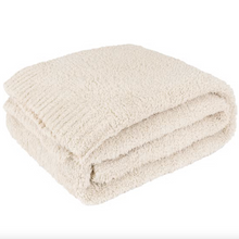 Load image into Gallery viewer, Cream Fluffy Knit Blanket
