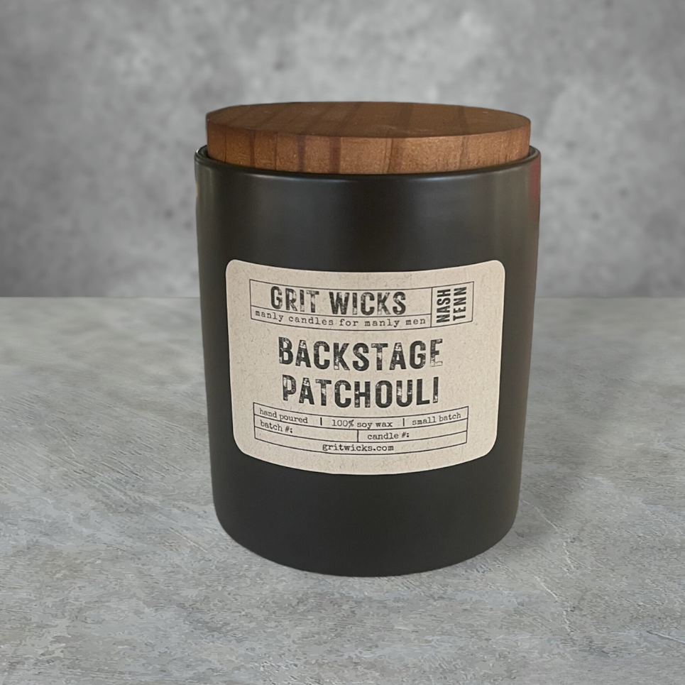 Backstage Patchouli Candle