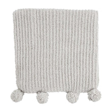 Load image into Gallery viewer, Chenille Pom Pom Blanket
