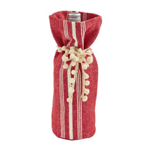 Load image into Gallery viewer, Holiday Wine Bag with Topper

