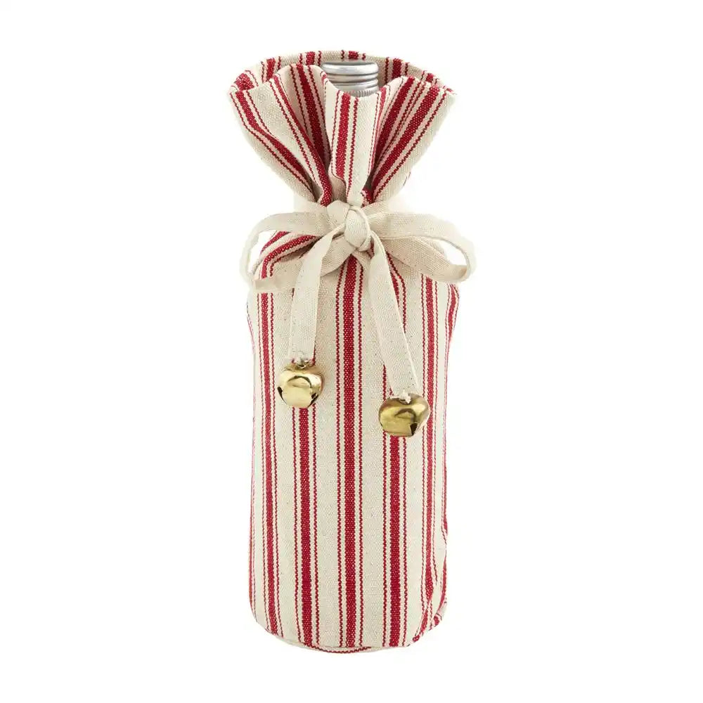 Holiday Wine Bag with Topper